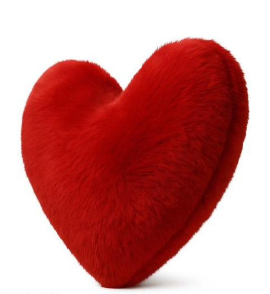 Soft & Cuddly heart pillow