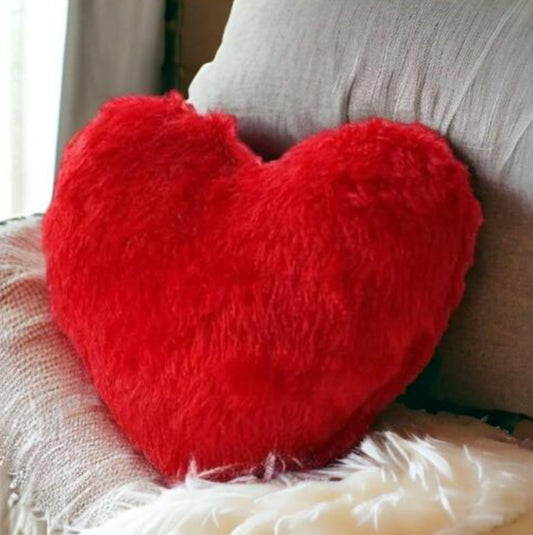 Soft & Cuddly heart pillow
