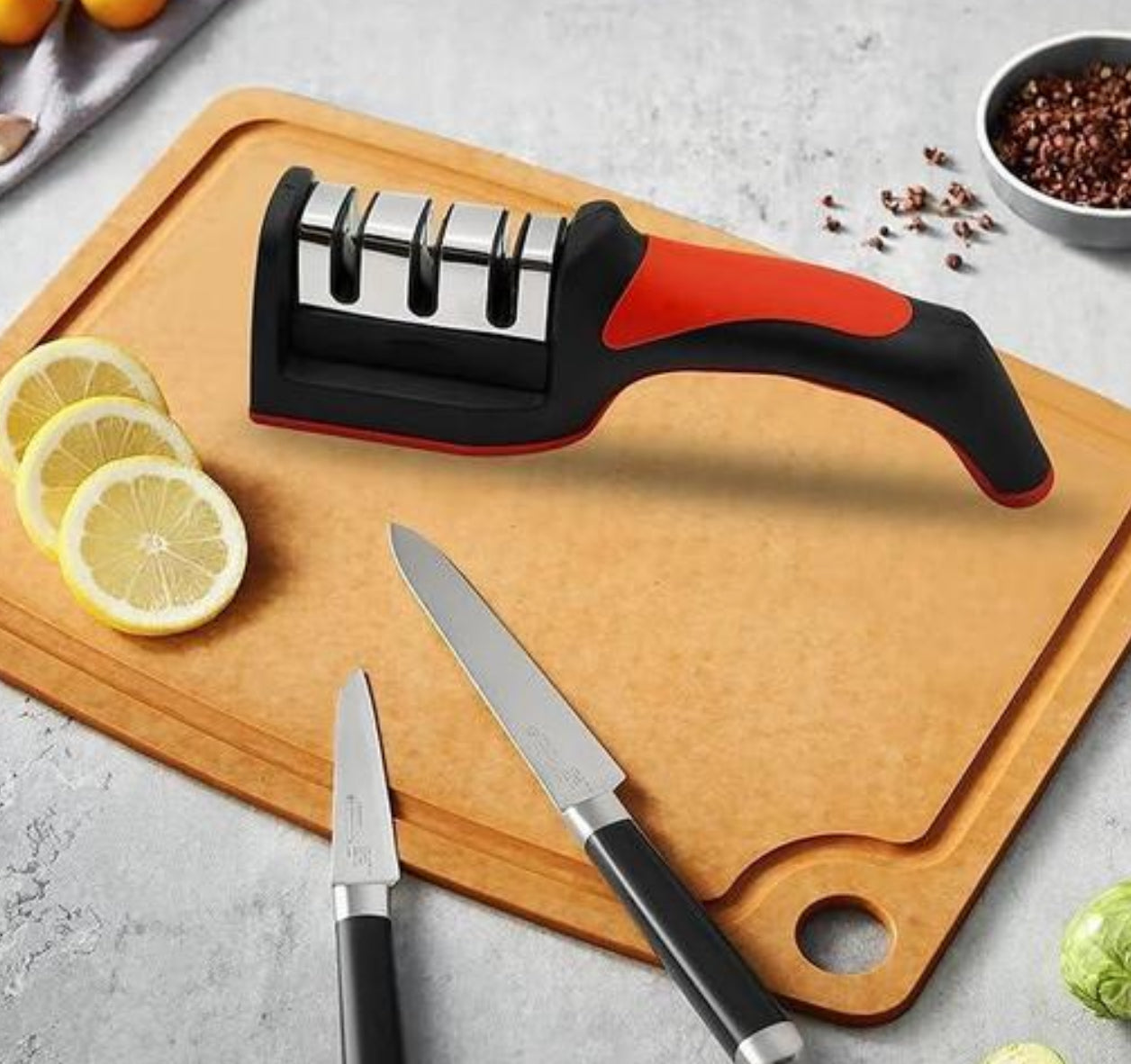 3- Stage Manual Knife Sharpner