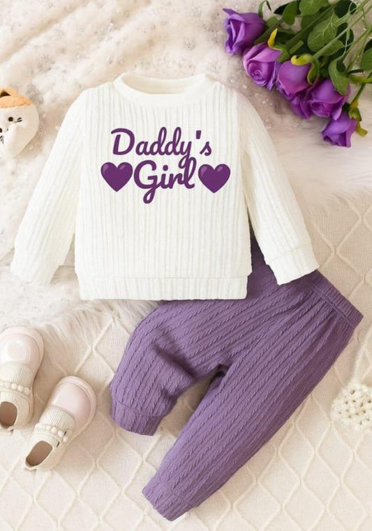 Daddy’s Girl Top& Bottom set