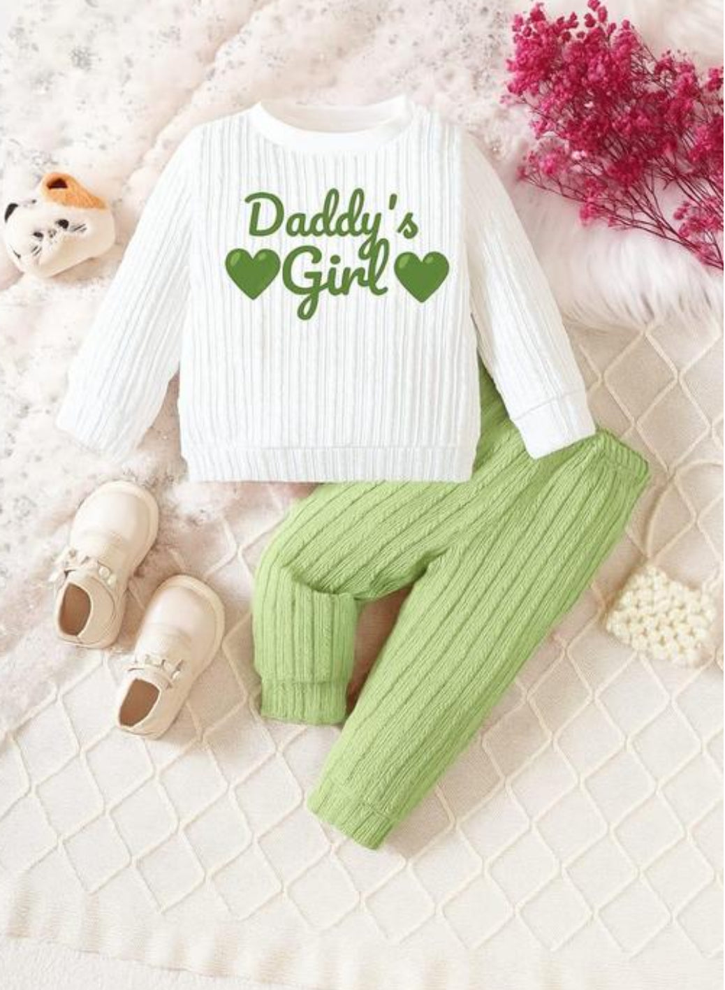 Daddy’s Girl Top& Bottom set